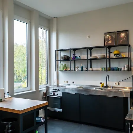 135qm Loft Vor Den Toren Hamburgs Lägenhet *